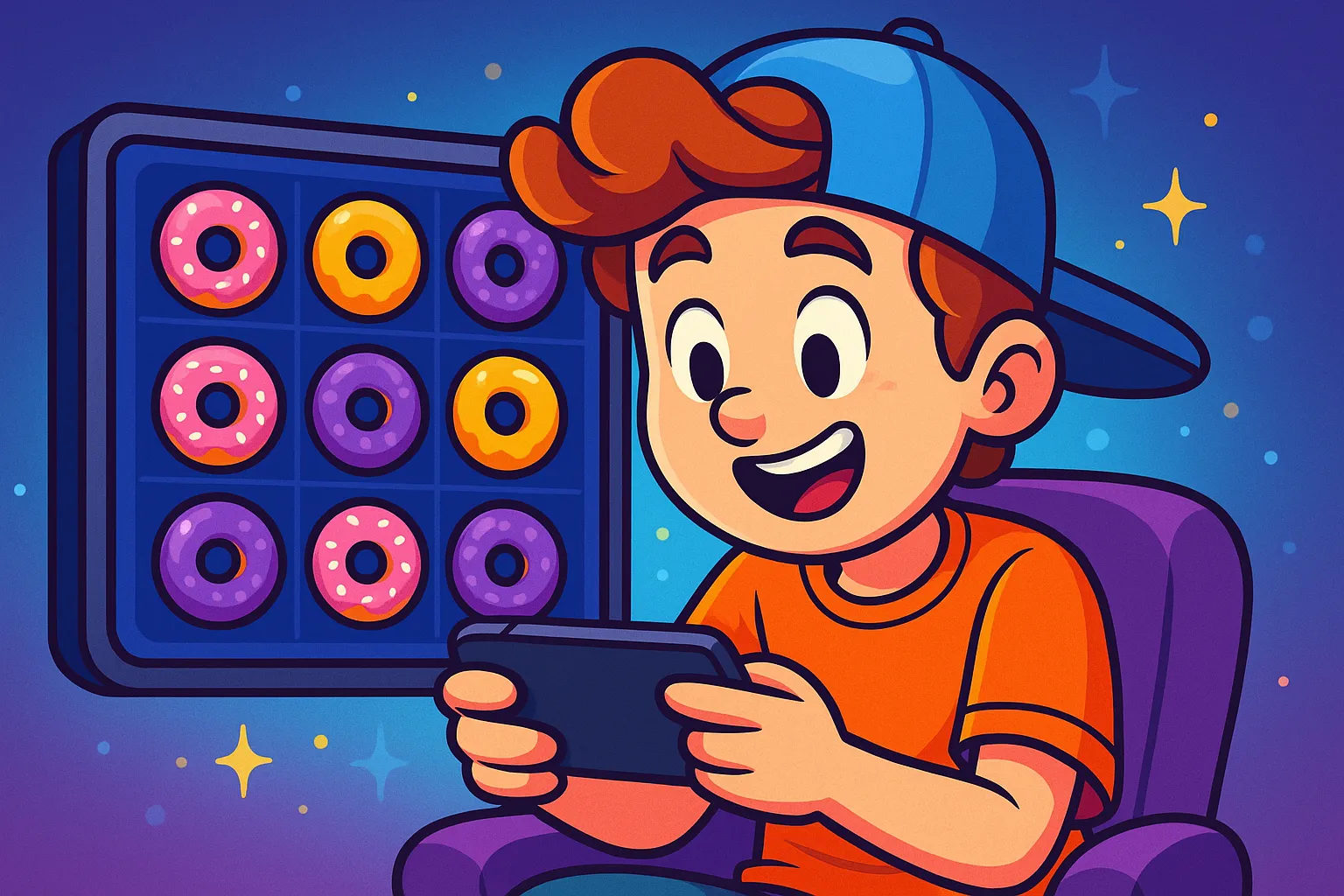 Players enjoying games